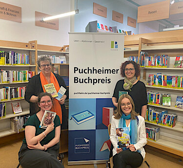 Puchheimer Buchpreis 2025 Foto Jury Mentorinnen Puchheimer Buchpreis 2025 Foto Jury Mentorinnen